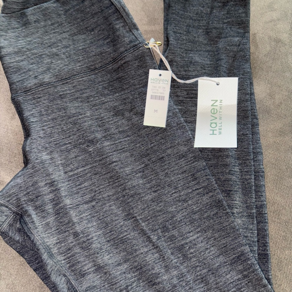 Haven Well Within women's balance legging heather charcoal M